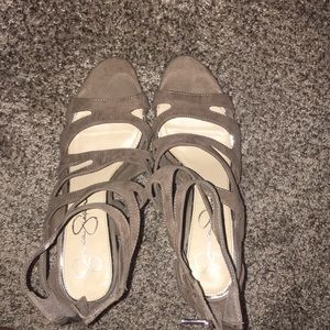 Jessica Simpson platform sandal